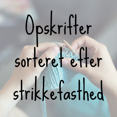 Strikkefasthed