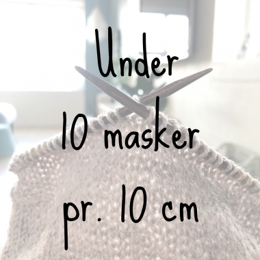 Under 10 masker
