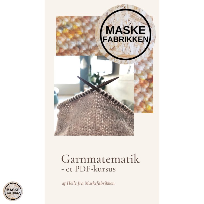 Garnmatematik - et PDF-kursus til download