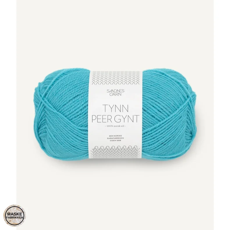 Sandnes Tynn Peer Gynt - udgede farver 6315 Turkis