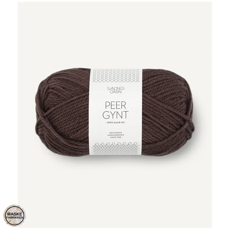 Sandnes Garn - Peer Gynt 3082 M&oslash;rk Brun