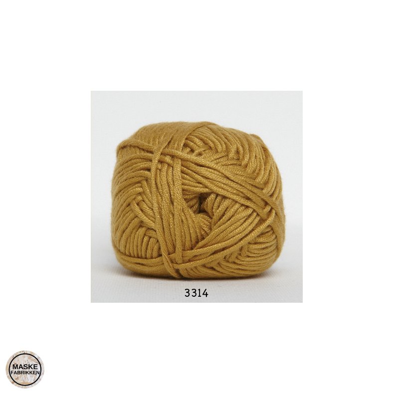 Hjertegarn Blend Bamboo 3314 Okker