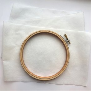 Broderiring, 12,5 cm