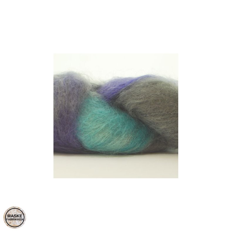 Hjertegarn Kid Mohair Hndfarvet