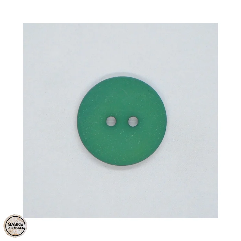 Knap, 2-huls - J�gergr�n