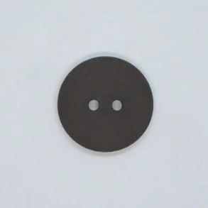 Knap, 2-huls - M�rk Hasseln�d