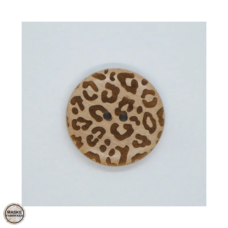 Tr�knap Leopard Lys, 2-huls, 20 mm