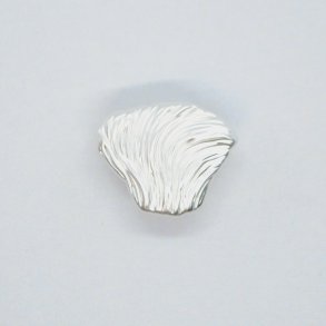 Metalknap med je, slv, 20 mm