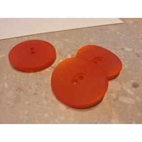 Orange knap 2-huls, 35 mm