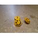 Smiley knap m/�je - 15 mm