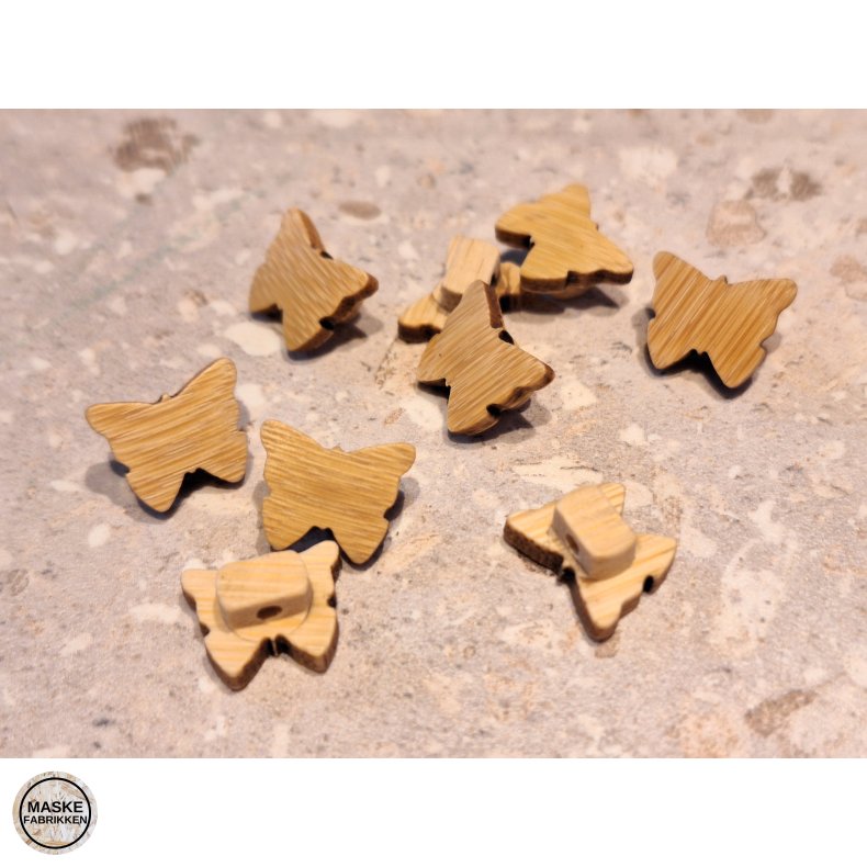 Sommerfugl knap - Tr�