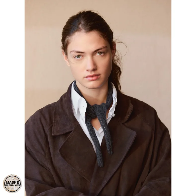 Lacey Scarf - Sandes Garn, papir