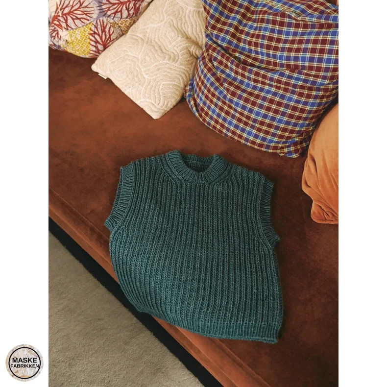 Loui Slipover Junior - Sandnes Garn, papir