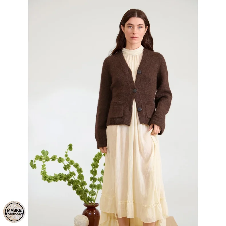 Ember Cardigan - Sandnes Garn, papir