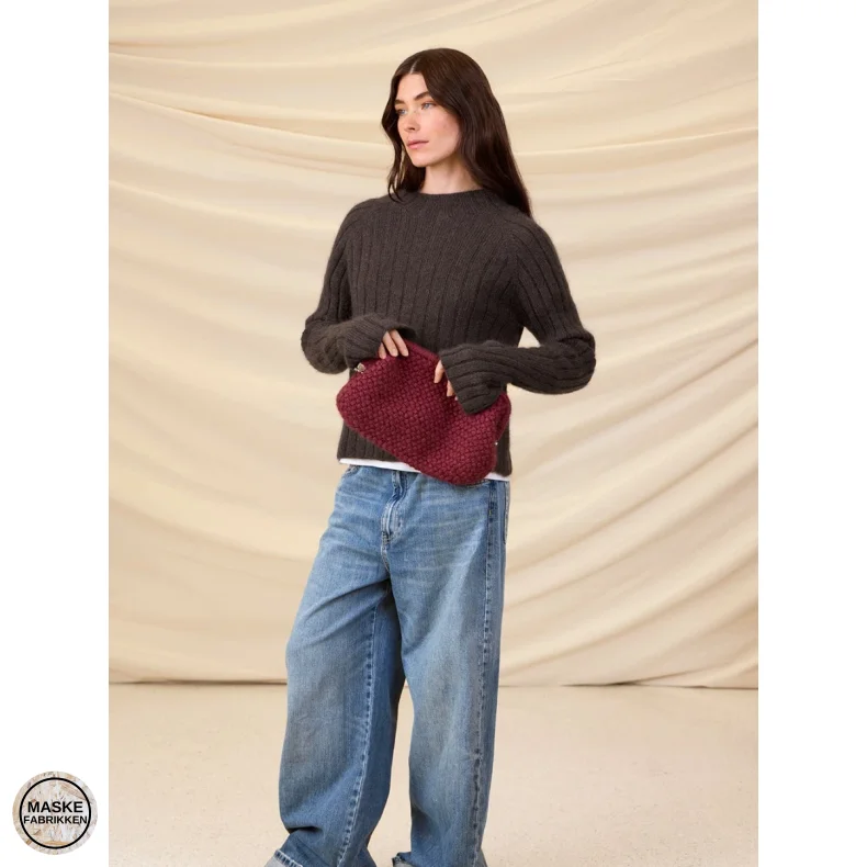 Basket Clutch - Sandnes Garn, papir