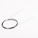 Drops Basic rundpind, aluminium - 3,5 mm 60 cm