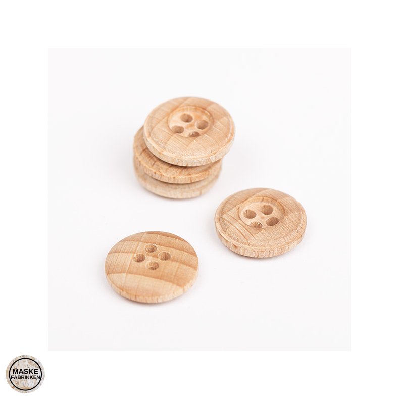 Trknap med kant, 15 mm