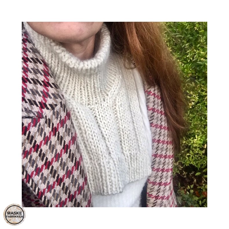 Trine Knitwear - Hope Halsedisse, strikkeopskrift (PDF download)