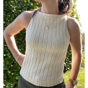 Trine Knitwear - Sunshine Top, strikkeopskrift (PDF download)