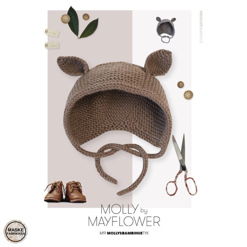 Mollys Bambihue (tyk) - gratis download opskrift