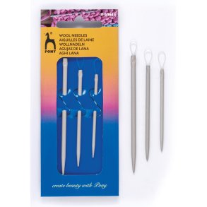 Pony Uldn�le - 3 stk gr�