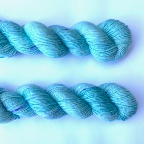 Maskefabrikkens Tykke Hndfarvede Garn - Bl Mynte