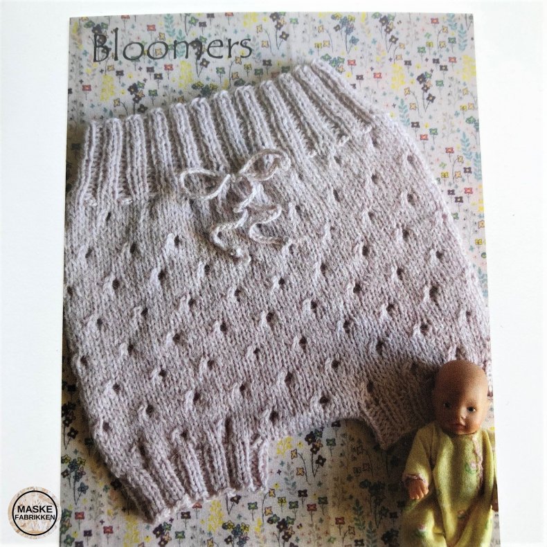 Bloomers, ChytrusDesign - strikkeopskrift i postkortformat