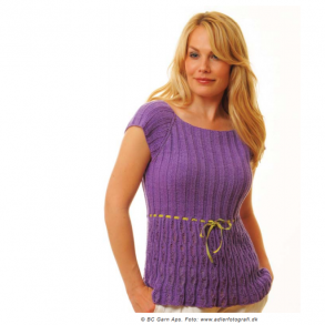 Opskrift - Bluse med lbemasker