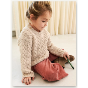 Bonnie Sweater Junior - Sandnes Garn, strikkeopskrift (papir) 