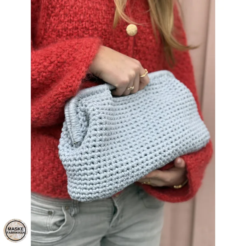 Hklet Clutch, opskrift (papir)