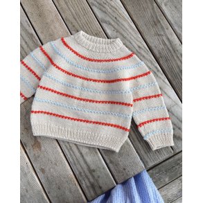 PetiteKnit - Festival Sweater, strikkeopskrift (papir)