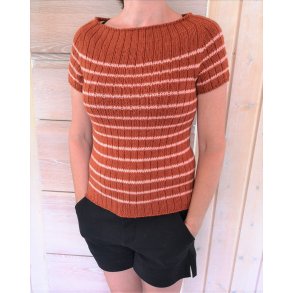 Trine Knitwear - Breton Tee, strikkeopskrift (PDF download)