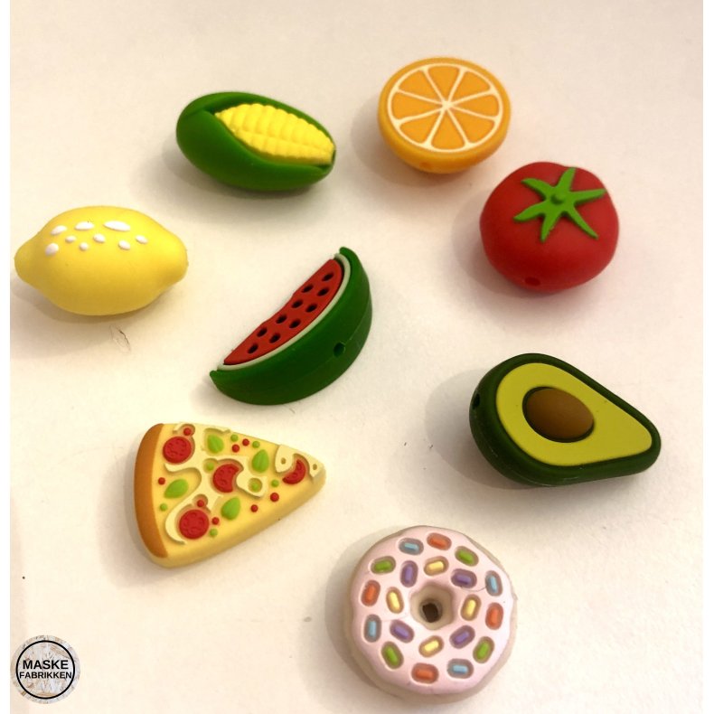Maskestoppere i silikone - Frugt & Snacks