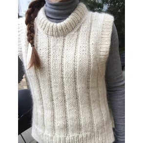 Trine Knitwear - Hope Slipover, strikkeopskrift (PDF download)