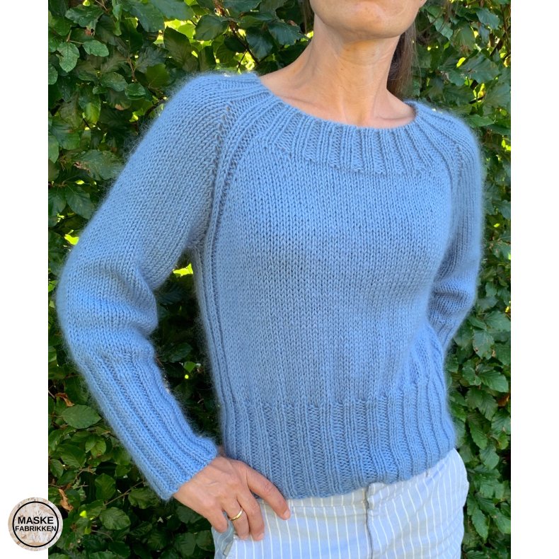 Trine Knitwear - Dream Sweater, strikkeopskrift (PDF download)