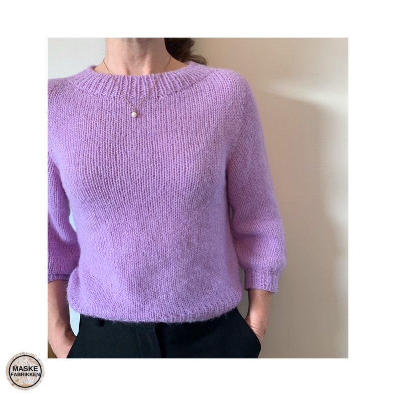 Trine Knitwear - Vitamin Bluse, strikkeopskrift (PDF download)