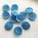 Semitransparent knap - bl, 25 mm