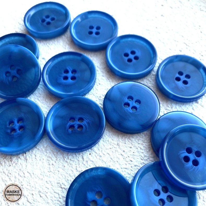 Semitransparent knap - mrkebl, 25 mm