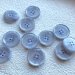 Semitransparent knap - gr, 25 mm