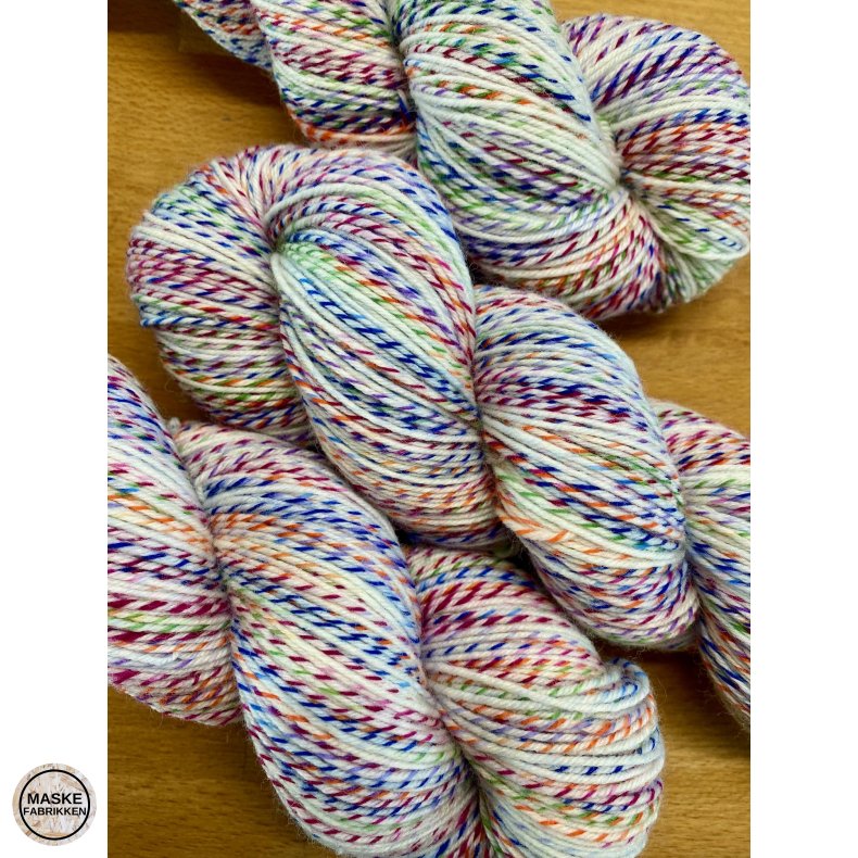 Multicolour Garn - 100 g fed