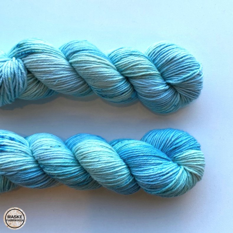 Maskefabrikkens Tykke Hndfarvede Garn - Klar Morgen