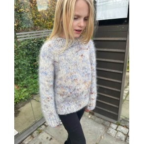 PetiteKnit - Marble Sweater Junior, strikkeopskrift (papir)
