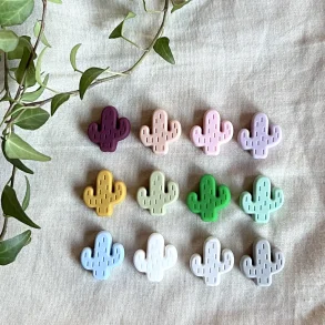 Maskestoppere i silikone - Kaktus