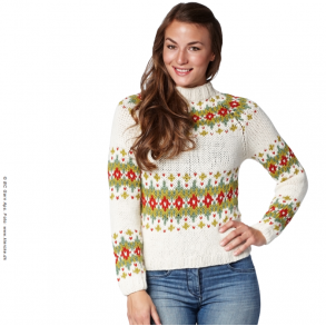 Opskrift - Mnstret sweater