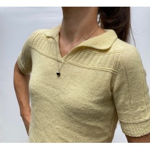 Trine Knitwear - Penny Polo, strikkeopskrift (PDF download)