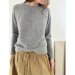 Plain Yoke Cashmere, LeKnit