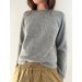 Plain Yoke Cashmere, LeKnit