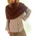 Plain Yoke Poncho, LeKnit