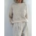 Porcelain Damask Sweater, LeKnit