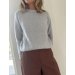 Porcelain Damask Sweater, LeKnit